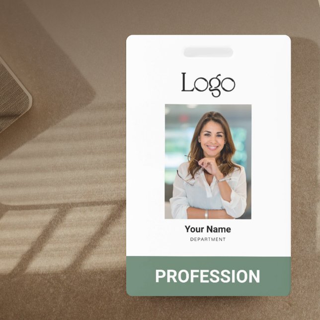 Badge de code-barres et QR personnalisé avec logo  (Créateur téléchargé)