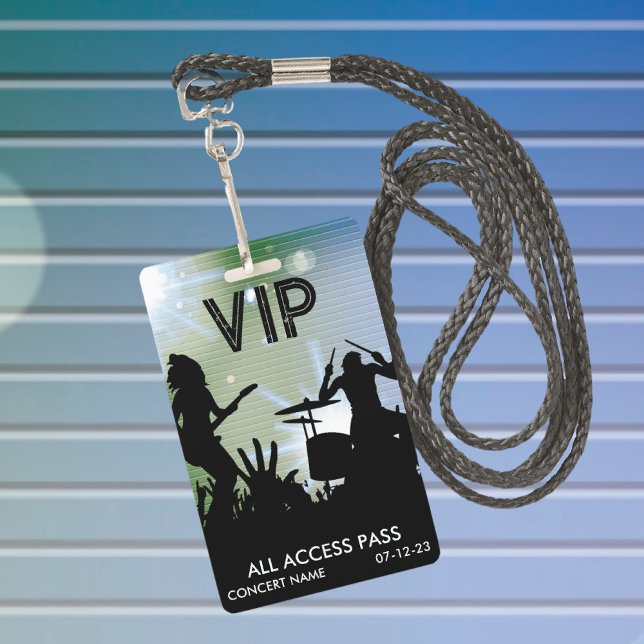 Badge de concert VIP accès total (Créateur téléchargé)