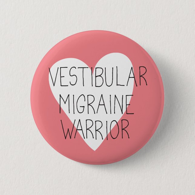 Badge de guerrier Vestibular Migraine (Devant)