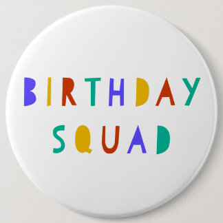 Badge de la brigade d'anniversaire pour les enfant