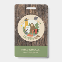 Badge de la fête des chercheurs de cryptides