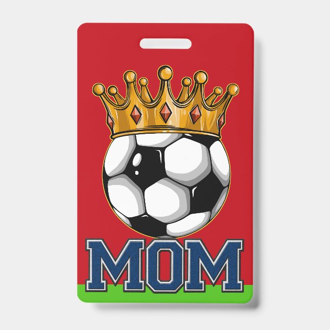 Badge de Maman du Foot (Avant)
