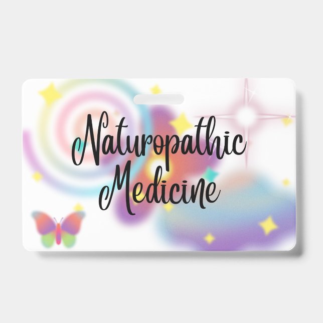 Badge de médecin naturopathe (Avant)