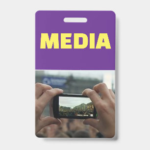 Badge de média