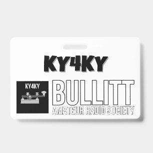 Badge de membre du club B.A.R.S KY4KY