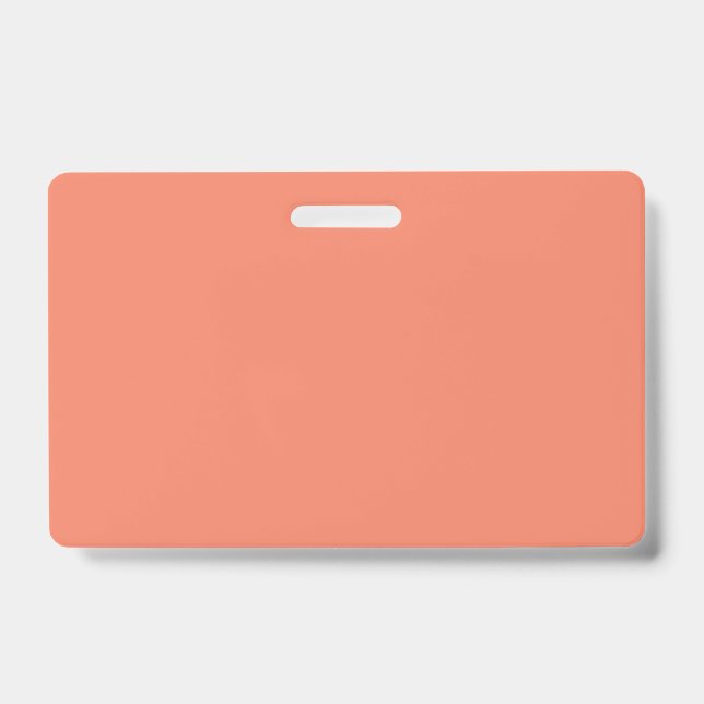 Badge de nom personnalisé minimaliste pour profess (Avant)