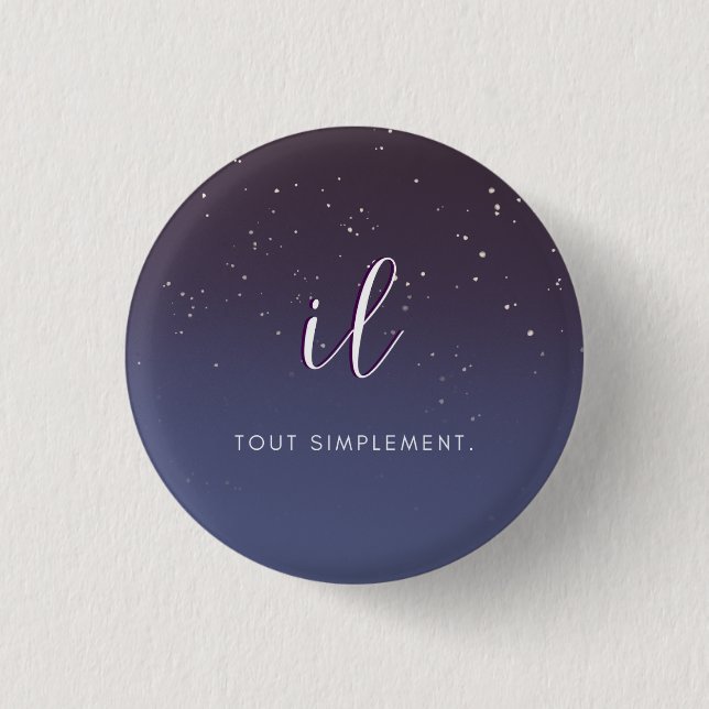 badge de prononom "il" (Devant)