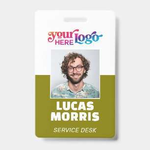 Badge de sécurité personnalisé ID employé/événemen