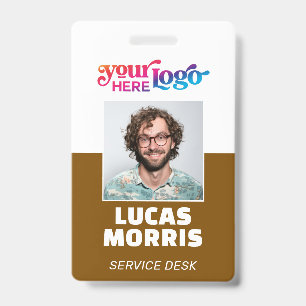 Badge de sécurité personnalisé ID employé/événemen