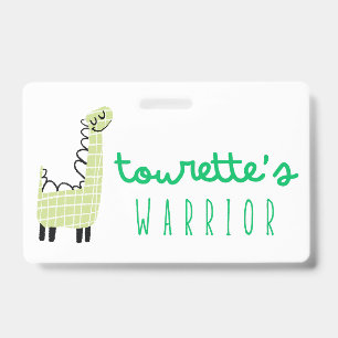 Badge de sensibilisation pour guerrier de la malad