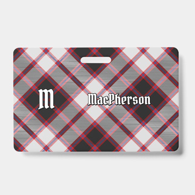 Badge de tartan de chasse du clan MacPherson (Avant)