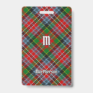 Badge de tartan du clan MacPherson