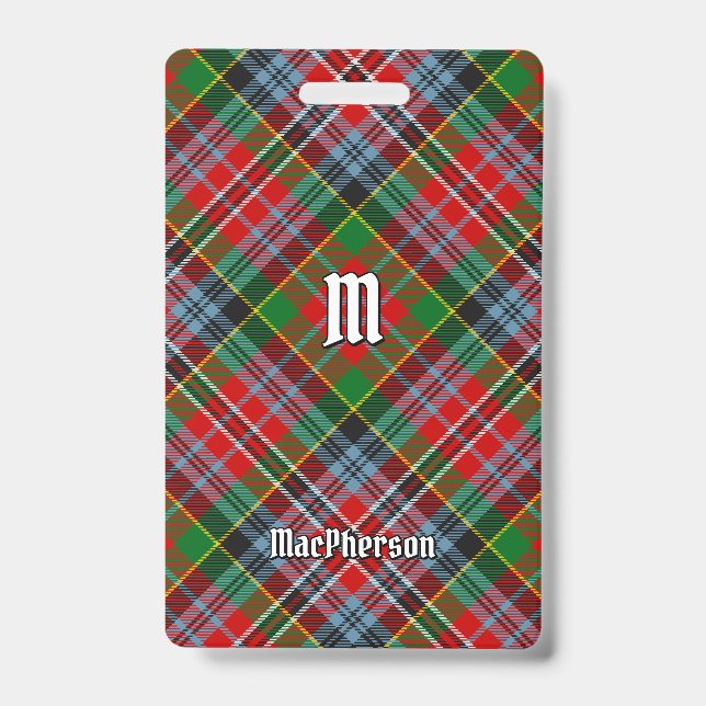 Badge de tartan du clan MacPherson (Avant)