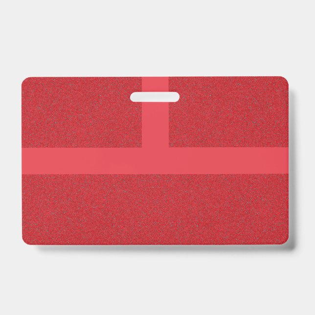 Badge de texture Croix-Rouge – Personnalisable (Avant)