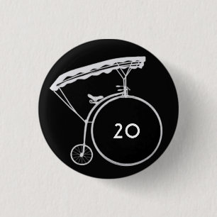 Badge de villageois inversé personnalisé