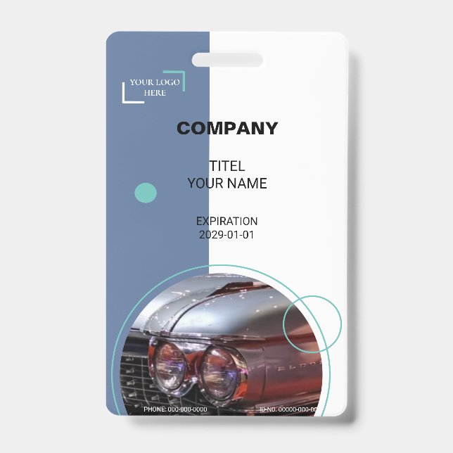 Badge de voiture classique (Avant)