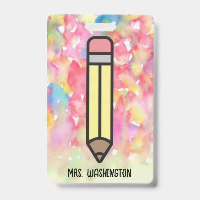 Badge d'école amusant (Avant)