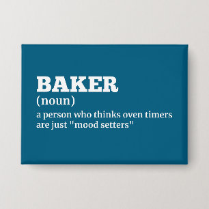 Badge Définition du style de dictionnaire Baker