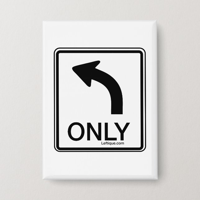 Badge Démocrate de gauche seulement (Recto)