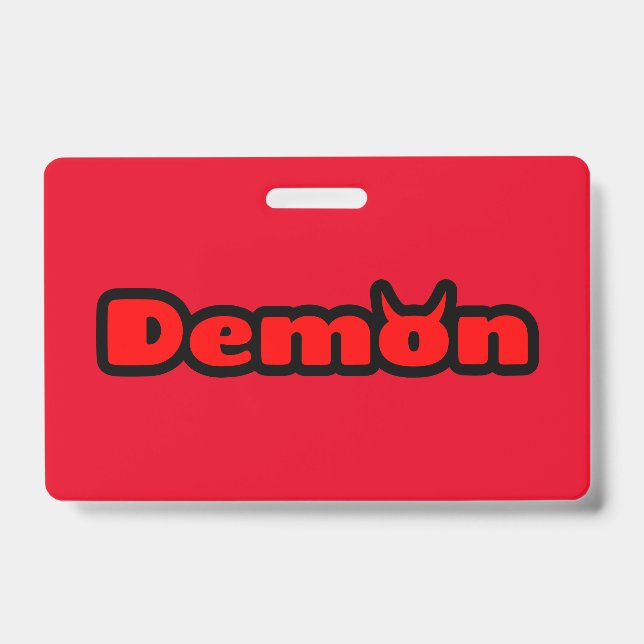 Badge Démon (Avant)