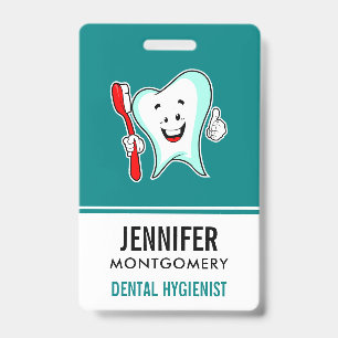 Badge Dental Care Happy Tooth