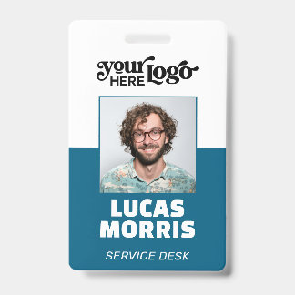 Badge d'entreprise personnalisé ID employé/événeme