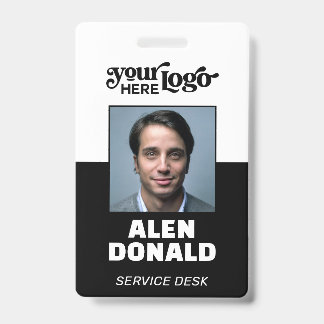 Badge d'entreprise personnalisé ID employé/événeme