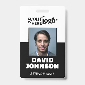 Badge d'entreprise personnalisé ID employé/événeme