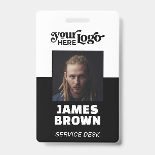 Badge d'entreprise personnalisé ID employé/événeme