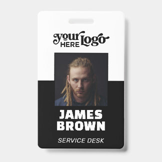 Badge d'entreprise personnalisé ID employé/événeme