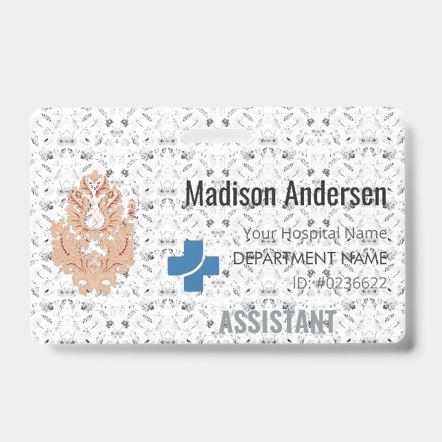 Badge d'entreprise PVC – Vendeurs.Visibilité.Ateli (Avant)