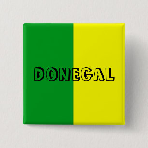 Badge d'épingle du Drapeau Donegal
