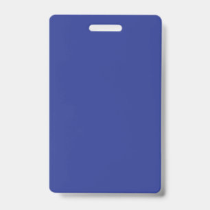Badge d'événement personnalisé Bleu Exécutif