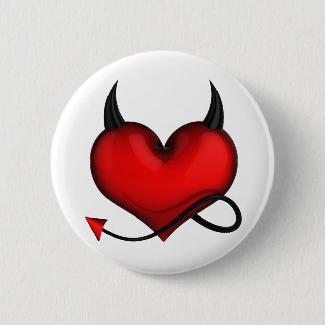 Badge devil heart (Devant)
