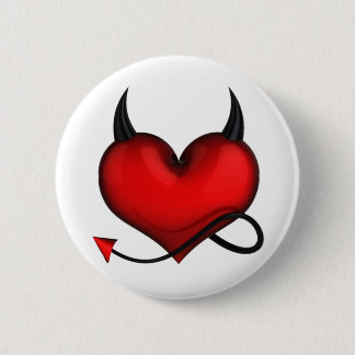 Badge devil heart