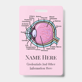 Badge Diagramme de l'oeil
