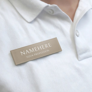 BADGE D'IDENTIFICATION 