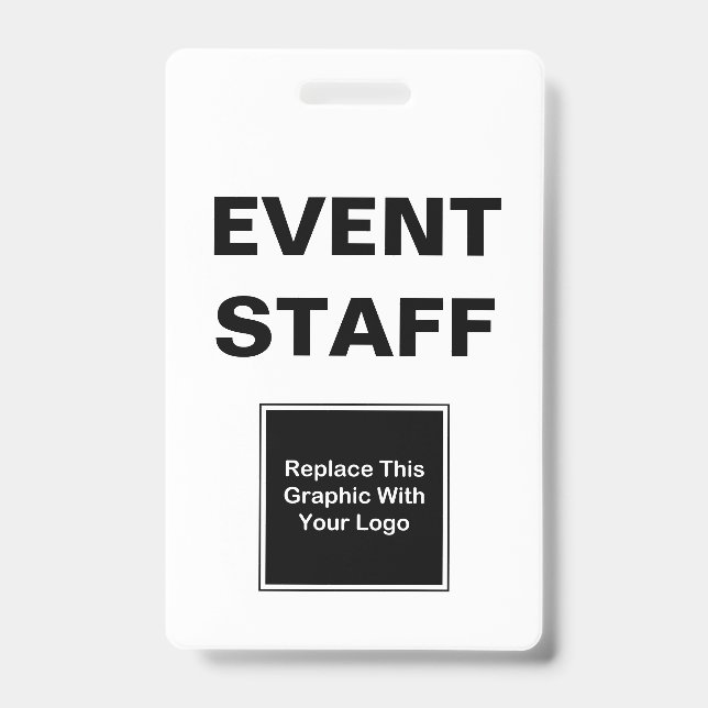 Badge d'identification à deux images pour le perso (Avant)