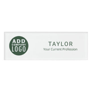 Badge D'identification Ajouter le logo de l'entreprise Code de l'employé