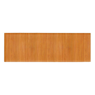Badge D'identification Amber Bamboo Grain