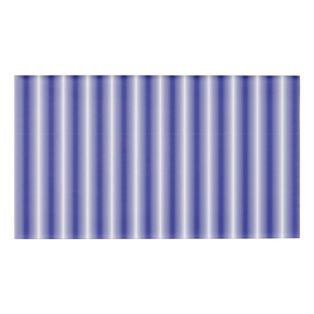 Badge D'identification arrière - plan rayé bleu et blanc (Devant)