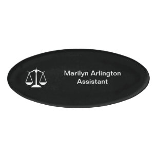Badge D'identification Assistant exécutif