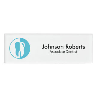 Badge D'identification Assistant médecin dentiste de clinique dentaire