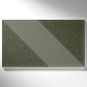 Badge D'identification Balise de nom personnalisé verte de la mousse diag