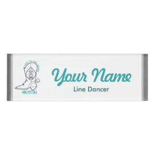 Badge D'identification Balise Nom du danseur de ligne