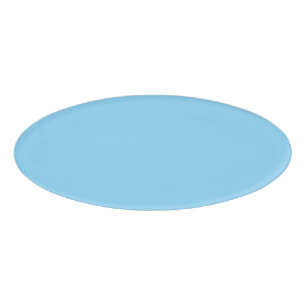 Badge D'identification Bébé bleu ovale