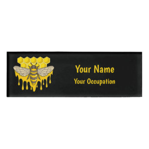 Badge D'identification Bee Hive