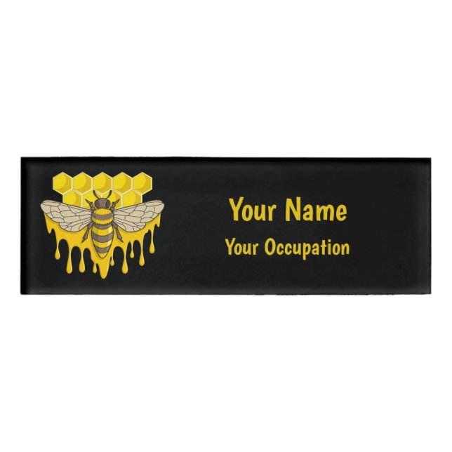 Badge D'identification Bee Hive (Devant)
