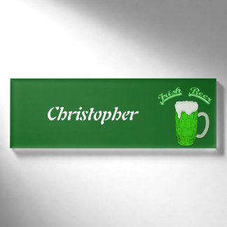 Badge D'identification Bière irlandaise n° 1