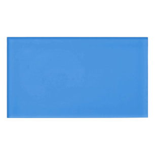 Badge D'identification Bleu de France (couleur unie)